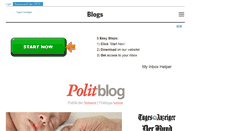 Desktop Screenshot of politblog.24heures.ch
