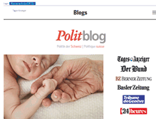 Tablet Screenshot of politblog.24heures.ch