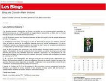 Tablet Screenshot of claude-alainvoiblet.blog.24heures.ch