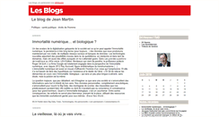 Desktop Screenshot of jeanmartin.blog.24heures.ch