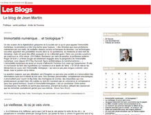Tablet Screenshot of jeanmartin.blog.24heures.ch